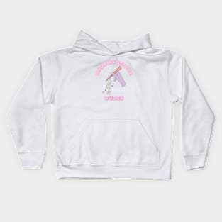 Noodles before dudes Kids Hoodie